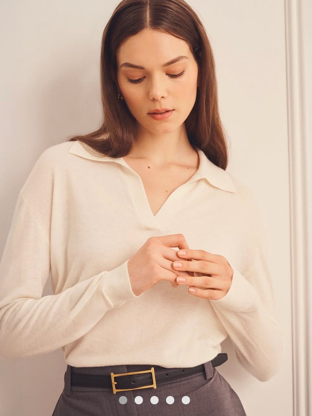 NAADAM cashmere polo